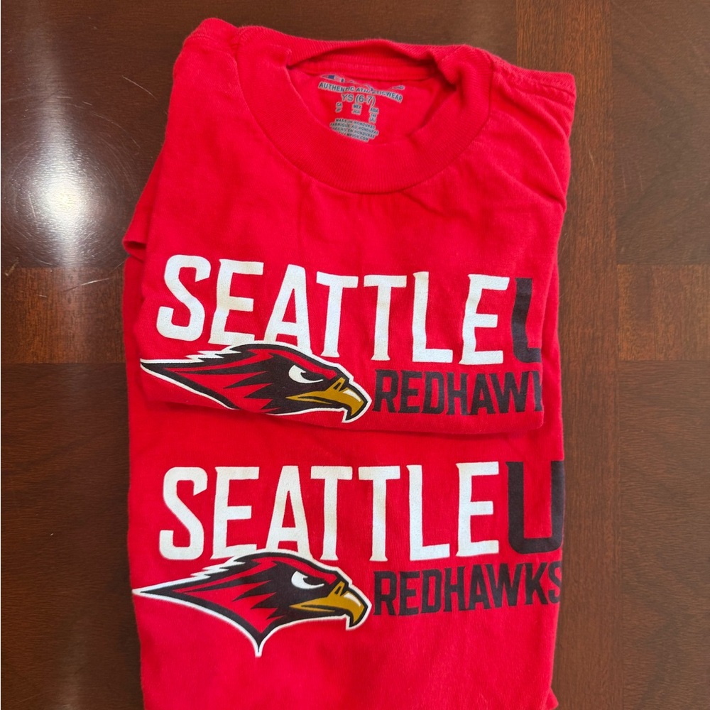 Champion Red Athletic T-Shirts (2)